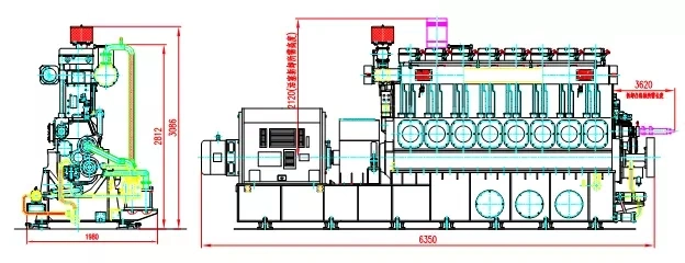 300kw - 5MW Wood Biomass Gasifier Syngas Electric Power Generator Biomass Gas Generator