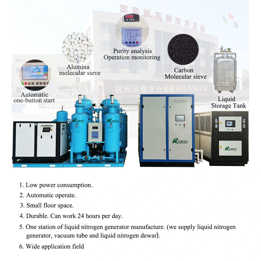 Hot Industrial Stable Hydrogen Wood Gasifier Liquid Oxygen Plant Psa Nitrogen Generator