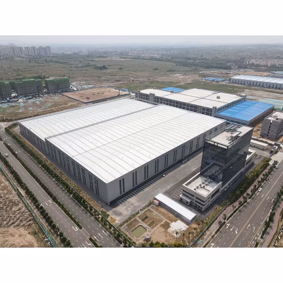 Pre-Engineering Prefabricated/ Prefab Building Workshop Building Warehouse Building Light Industrial Design Workshop Steel Frame Structure