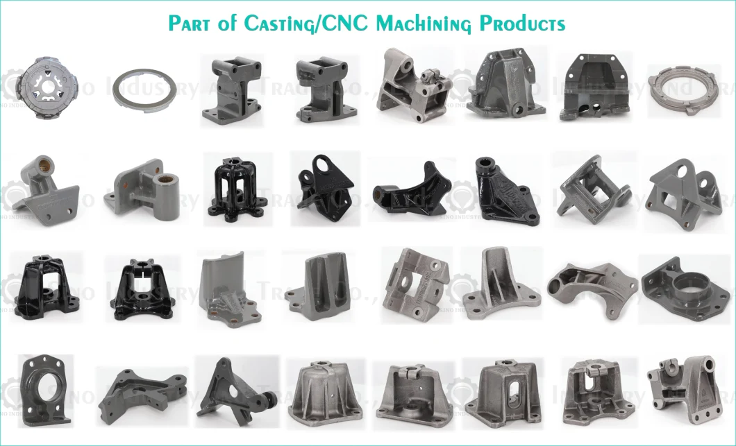 Resin Sand Casting for Construction Vehicle/Agriculture/Industrial Parts OEM/ODM Ductile Iron Grey Iron Made in China